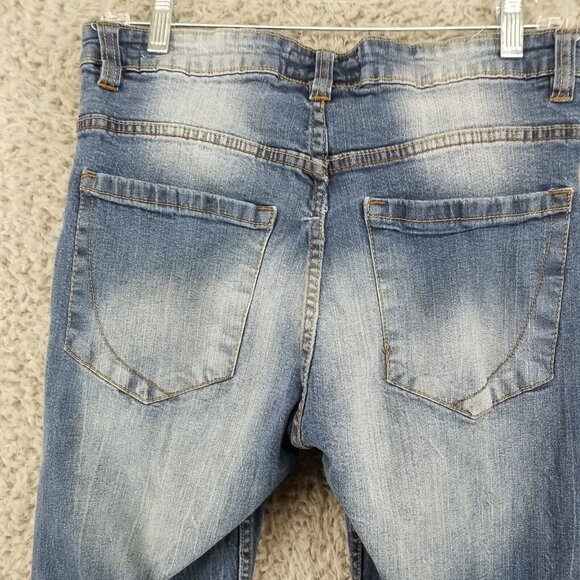 Paper Denim & Cloth Jeans Mens 32x30 Blue Skinny Stretch Denim - Picture 6 of 6